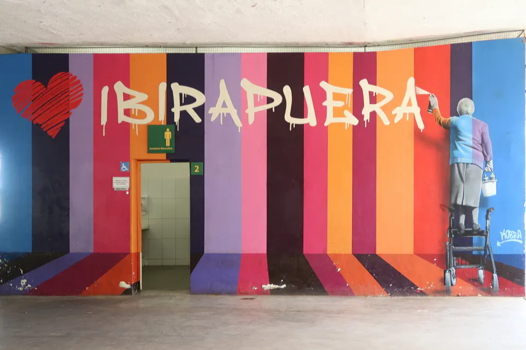 Ibirapuera schriftzug