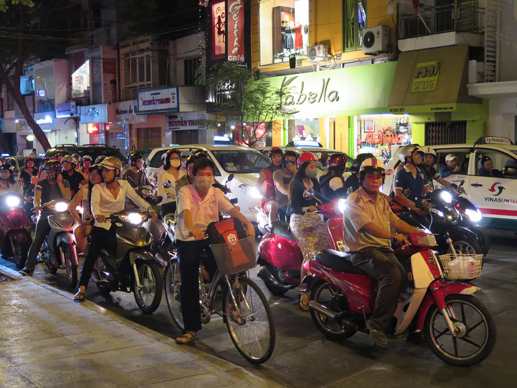 „Saigon, Hauptstadt der Mopeds“